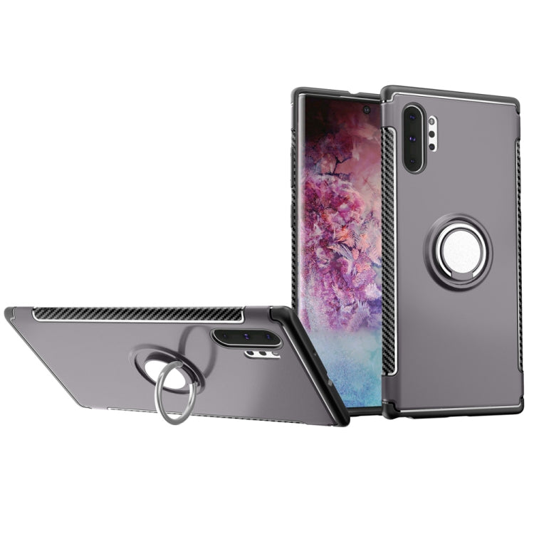 Magnetic Armor Protective Case with 360 Degree Rotation Ring Holder For Galaxy Note 10 Pro