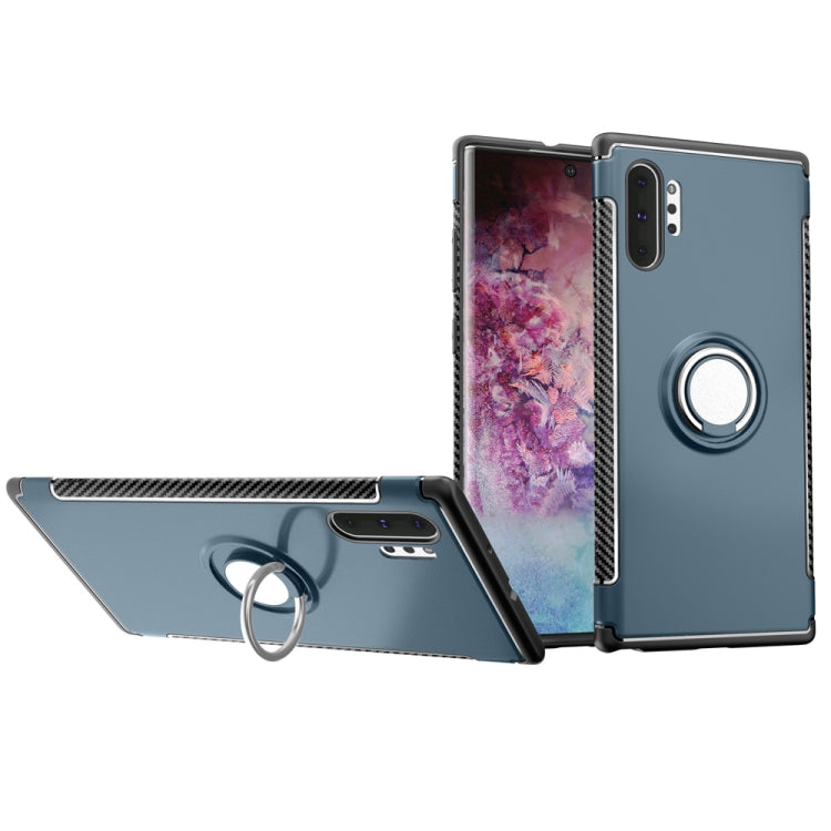 Magnetic Armor Protective Case with 360 Degree Rotation Ring Holder For Galaxy Note 10 Pro