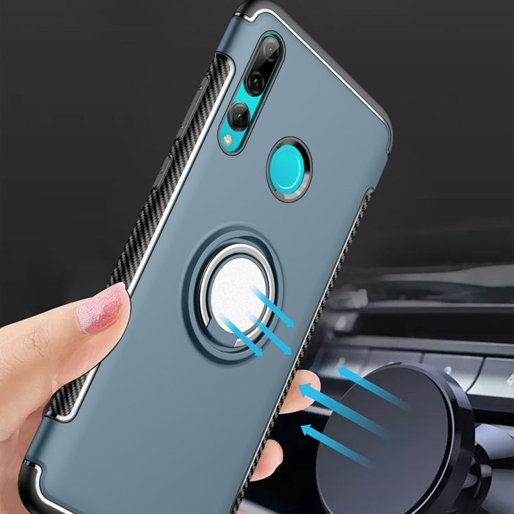 Magnetic Armor Protective Case with 360 Degree Rotation Ring Holder For Huawei Enjoy 9s