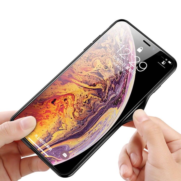For iPhone XR Lycra Series Eye Protection TPU Acrylic Protection Case