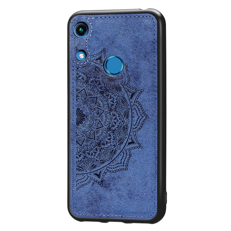 Embossed Mandala Pattern Magnetic PC + TPU + Fabric Shockproof Case for Huawei Honor 8A Pro