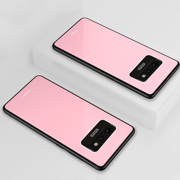 Lycra Series Eye Protection TPU Acrylic Protection Case for Galaxy S10e