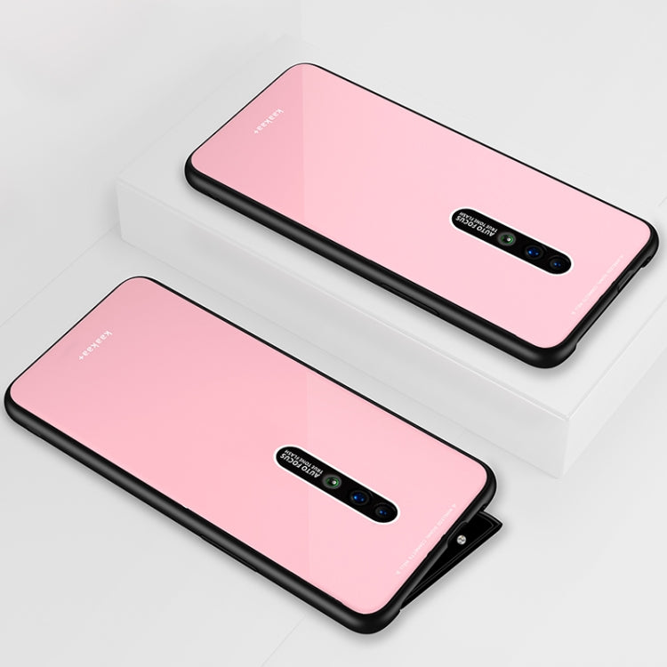 Lycra Series Eye Protection TPU Acrylic Protection Case for OPPO Reno