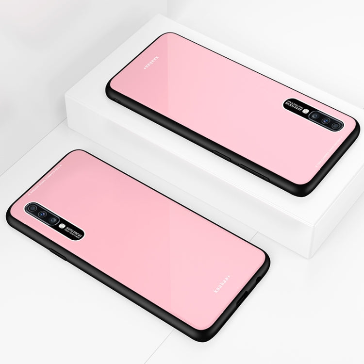 Lycra Series Eye Protection TPU Acrylic Protection Case for Galaxy A50