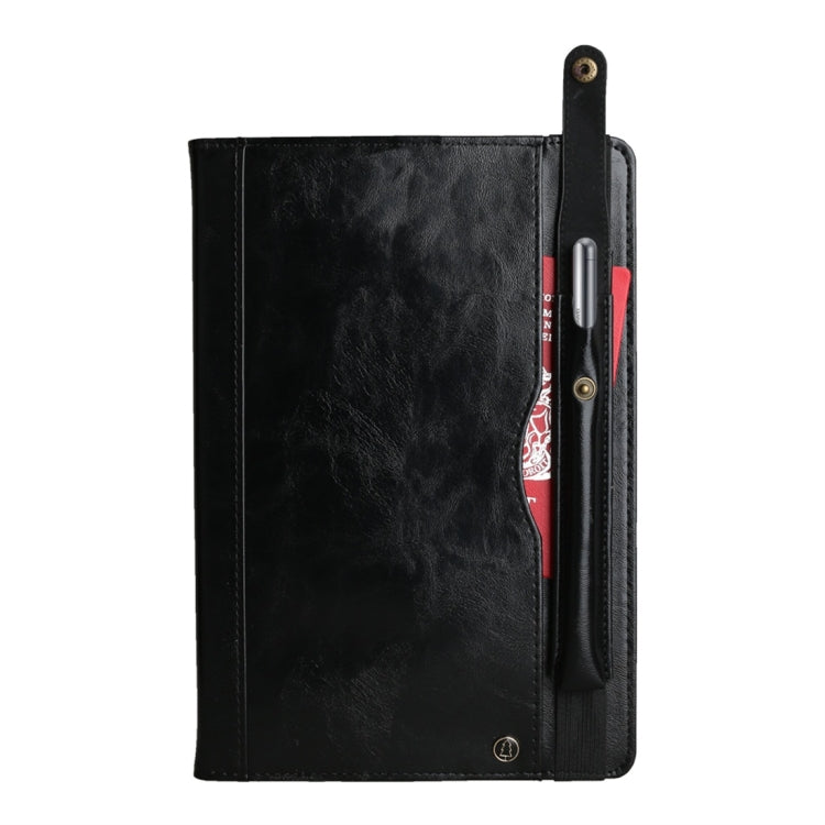 Horizontal Flip Leather Case for Huawei Mediapad M6 10.8, with Double Card Slots & Pen Slots & Holder & Wallet & Photo Frame