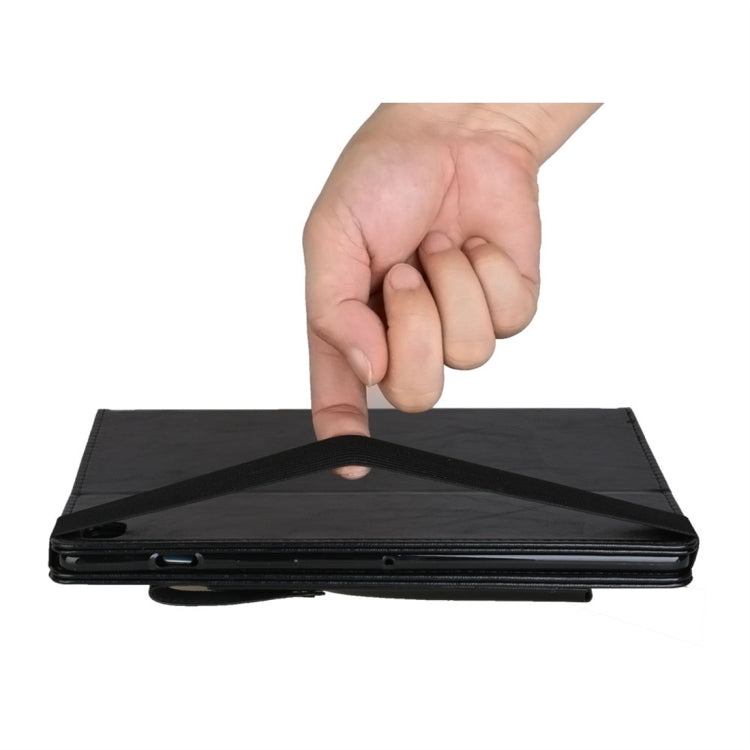 Horizontal Flip Leather Case for Huawei Mediapad M6 10.8, with Double Card Slots & Pen Slots & Holder & Wallet & Photo Frame