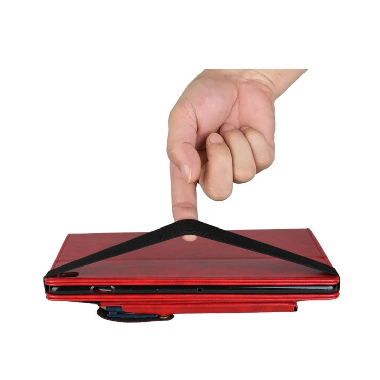 Horizontal Flip Leather Case for Huawei Mediapad M6 10.8, with Double Card Slots & Pen Slots & Holder & Wallet & Photo Frame