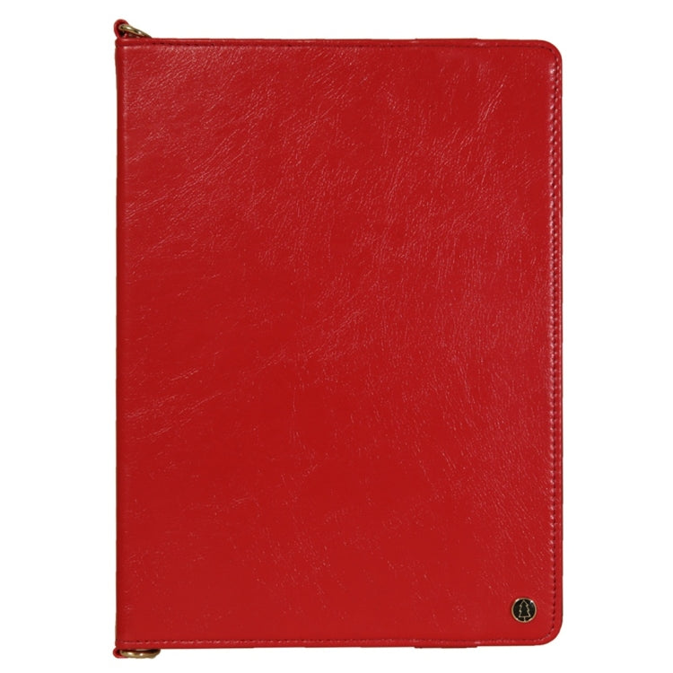 Envelope Horizontal Flip Leather Case for iPad 9.7 inch (2018) & (2017) / Air / Air 2 / Pro 9.7 inch, with Card Slots & Pen Slots & Holder & Wallet & Photo Frame & Shoulder Strap