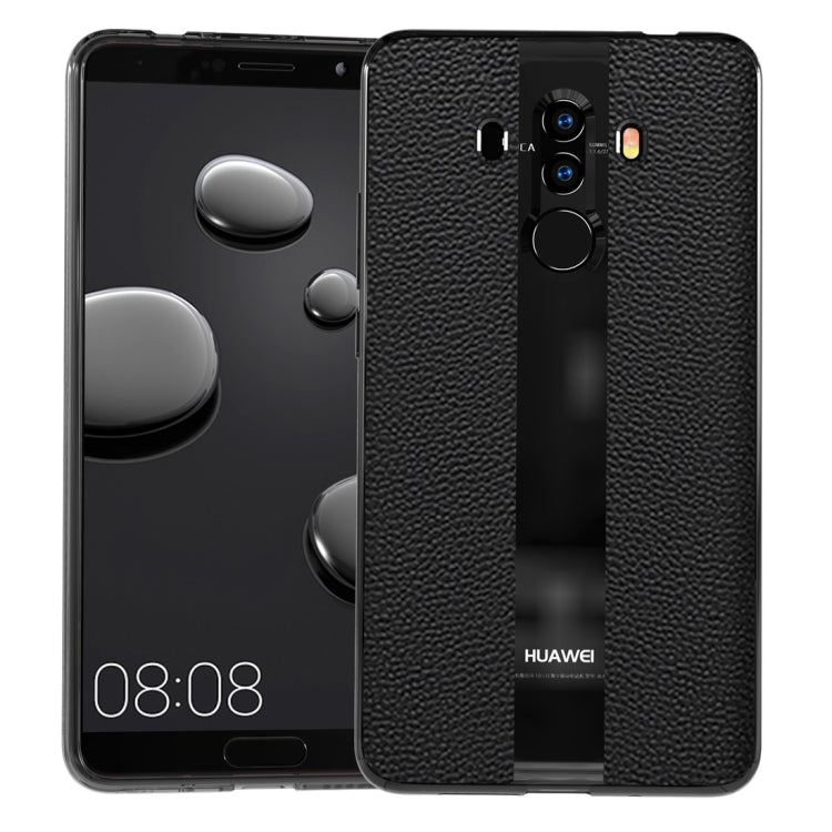 Anti-slip Leather + TPU Protective Case for Huawei Mate 10 Pro