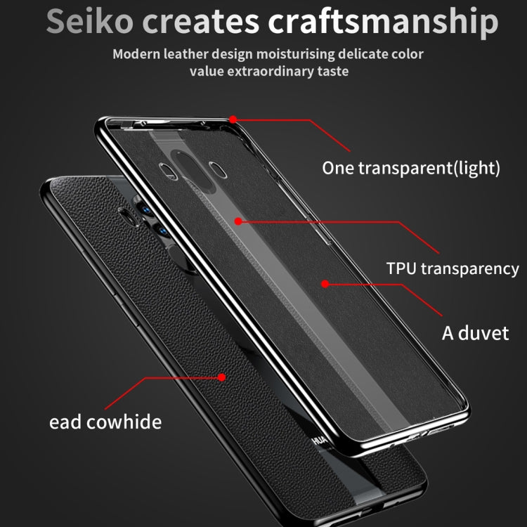 Anti-slip Leather + TPU Protective Case for Huawei Mate 10 Pro