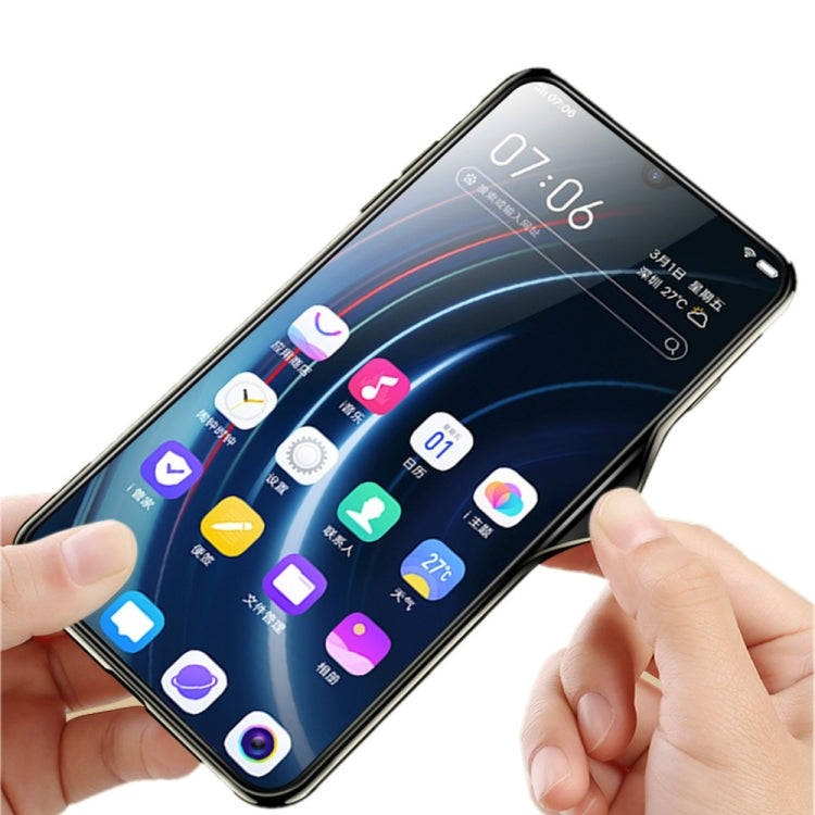 Leopard Pattern Electroplating Soft Frame Plexiglass Mirror Protective Case For Vivo  V15 Pro