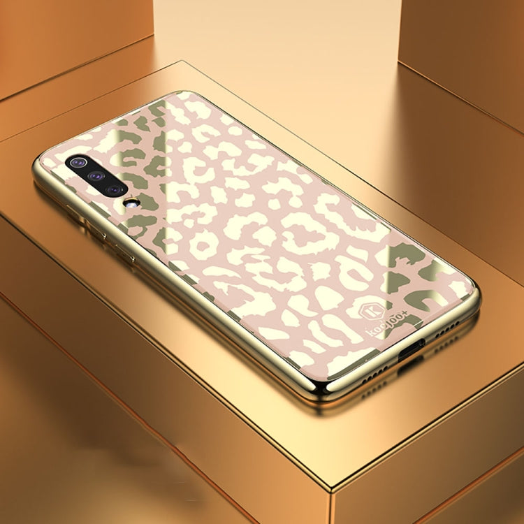 Leopard Pattern Electroplating Soft Frame Plexiglass Mirror Protective Case For Xiaomi Mi 9 SE