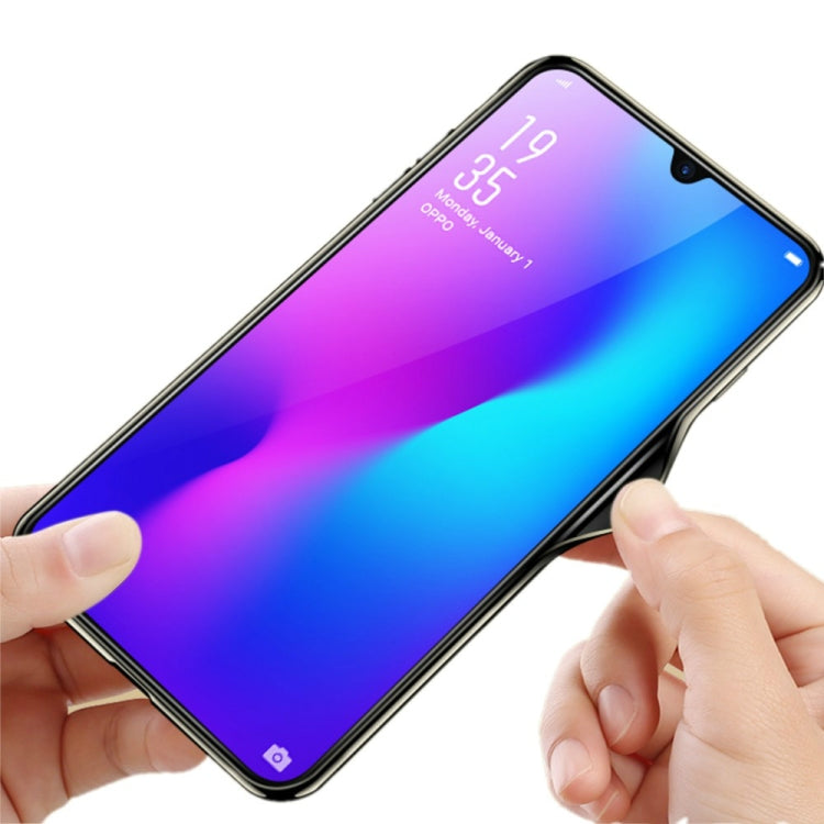 Leopard Pattern Electroplating Soft Frame Plexiglass Mirror Protective Case, For:For OPPO R15X /  K1