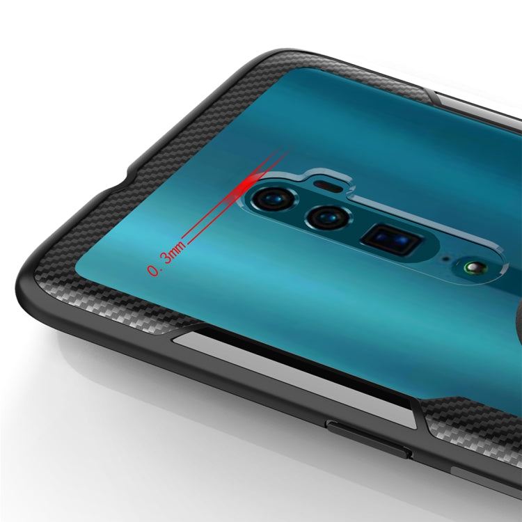 Scratchproof TPU + Acrylic Ring Bracket Protective Case For OPPO Reno 10x zoom