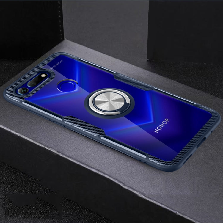Scratchproof TPU + Acrylic Ring Bracket Protective Case For Huawei Honor View 20