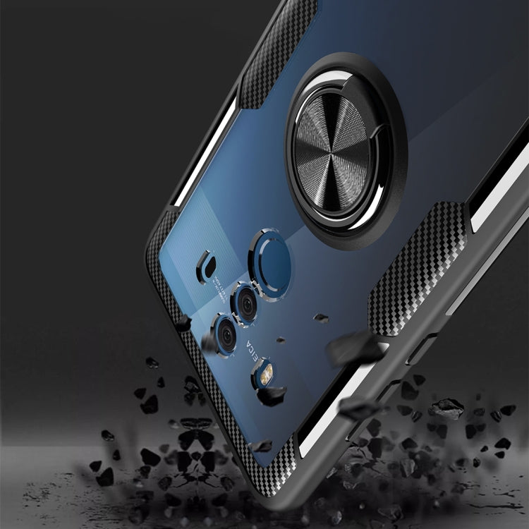 Scratchproof TPU + Acrylic Ring Bracket Protective Case For Huawei Mate 10 Pro