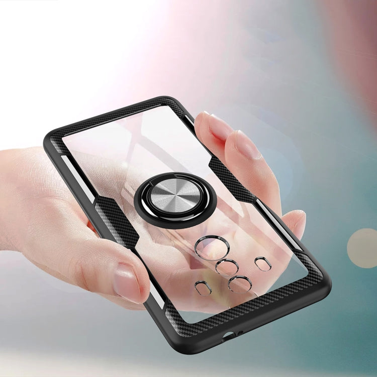 Scratchproof TPU + Acrylic Ring Bracket Protective Case For Huawei Mate 10 Pro