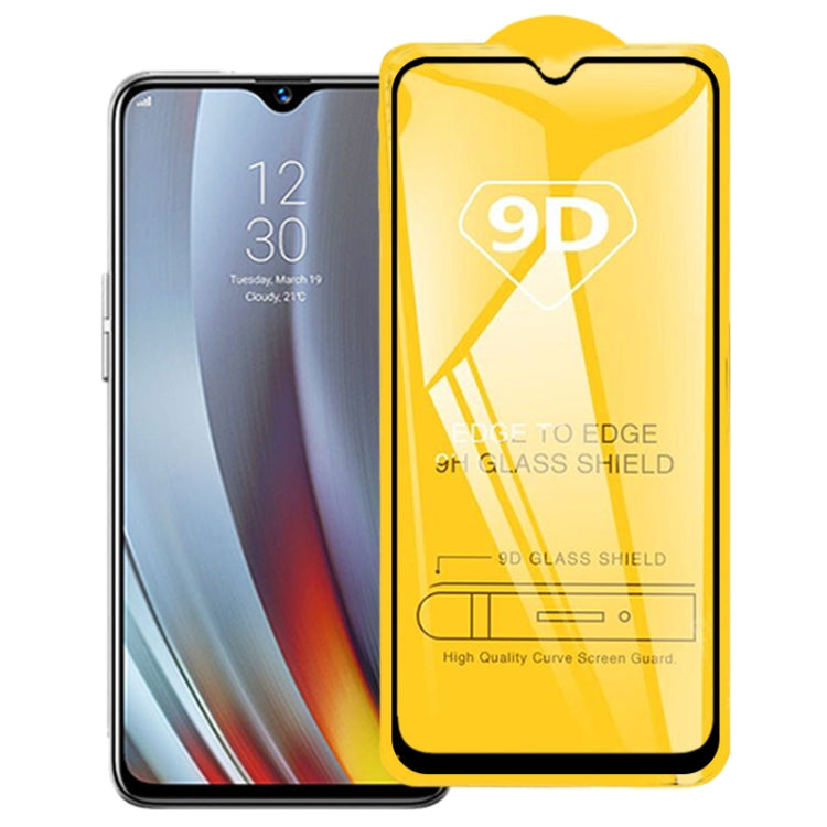 9D Full Glue Full Screen Tempered Glass Film For OPPO Realme 3 Pro