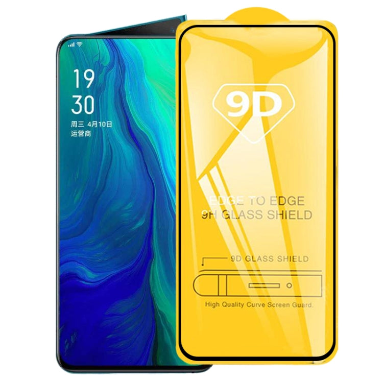 9D Full Glue Full Screen Tempered Glass Film For OPPO Reno 10x zoom