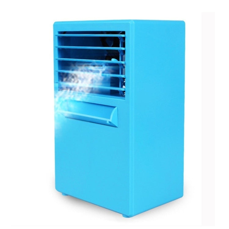 Multi-function Mute Spray Humidification Refrigeration Desktop Electric Fan, Support 3 Speed Control, EU Plug