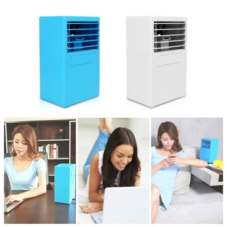 Multi-function Mute Spray Humidification Refrigeration Desktop Electric Fan, Support 3 Speed Control, EU Plug