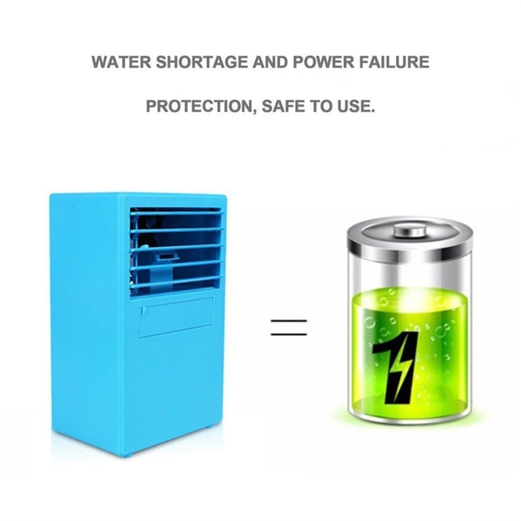 Multi-function Mute Spray Humidification Refrigeration Desktop Electric Fan, Support 3 Speed Control, UK Plug