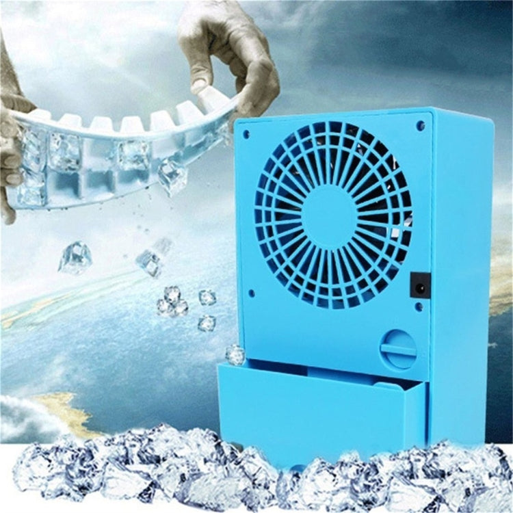 Multi-function Mute Spray Humidification Refrigeration Desktop Electric Fan, Support 3 Speed Control, AU Plug