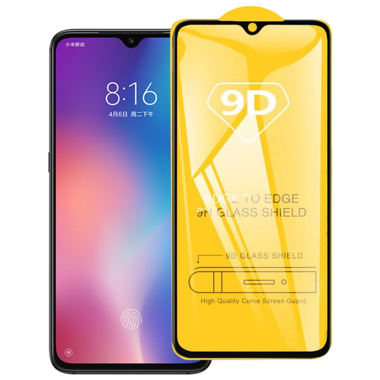 9D Full Glue Full Screen Tempered Glass Film For Xiaomi Mi 9X