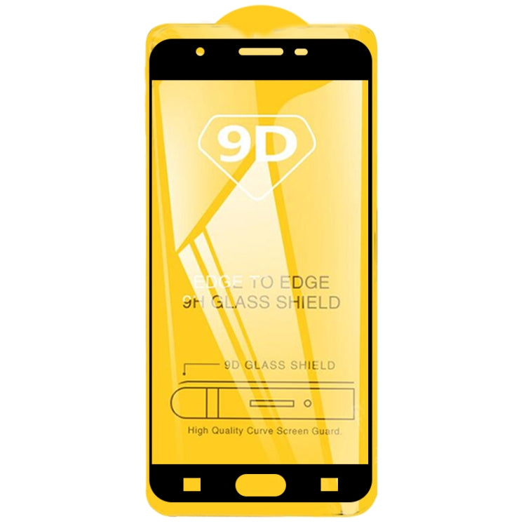 9D Full Glue Full Screen Tempered Glass Film For Galaxy J7 Prime