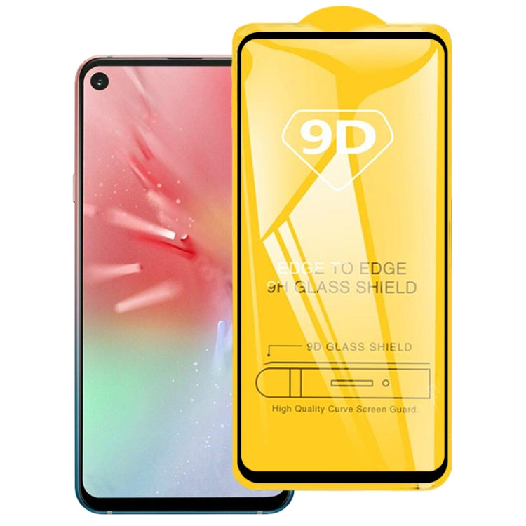 9D Full Glue Full Screen Tempered Glass Film For Galaxy A8s