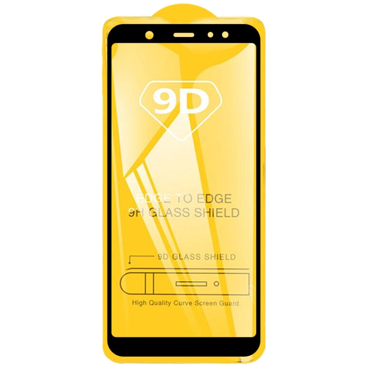 9D Full Glue Full Screen Tempered Glass Film For Galaxy A6+ (2018)