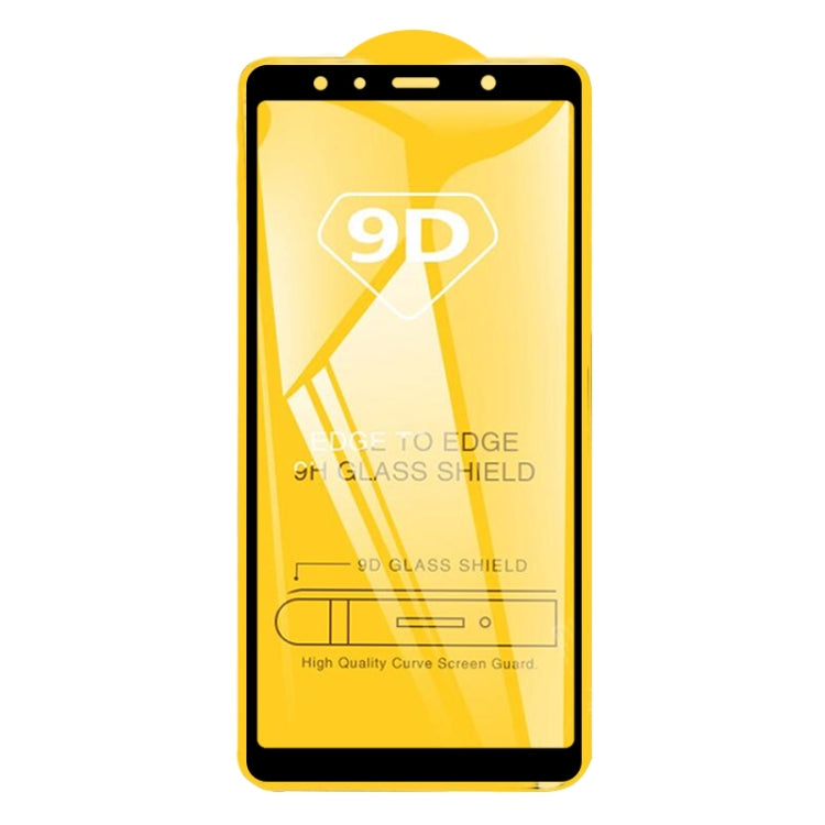 9D Full Glue Full Screen Tempered Glass Film For Galaxy A7 (2018)