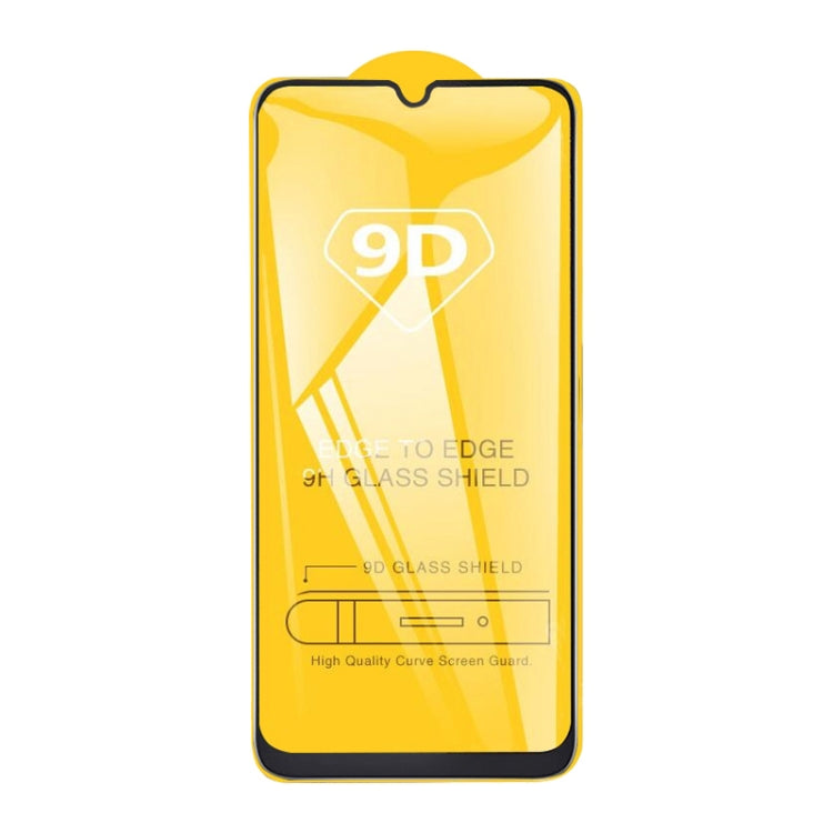 25 PCS 9D Full Glue Full Screen Tempered Glass Film For Galaxy A20 & A30 & A50 & M30