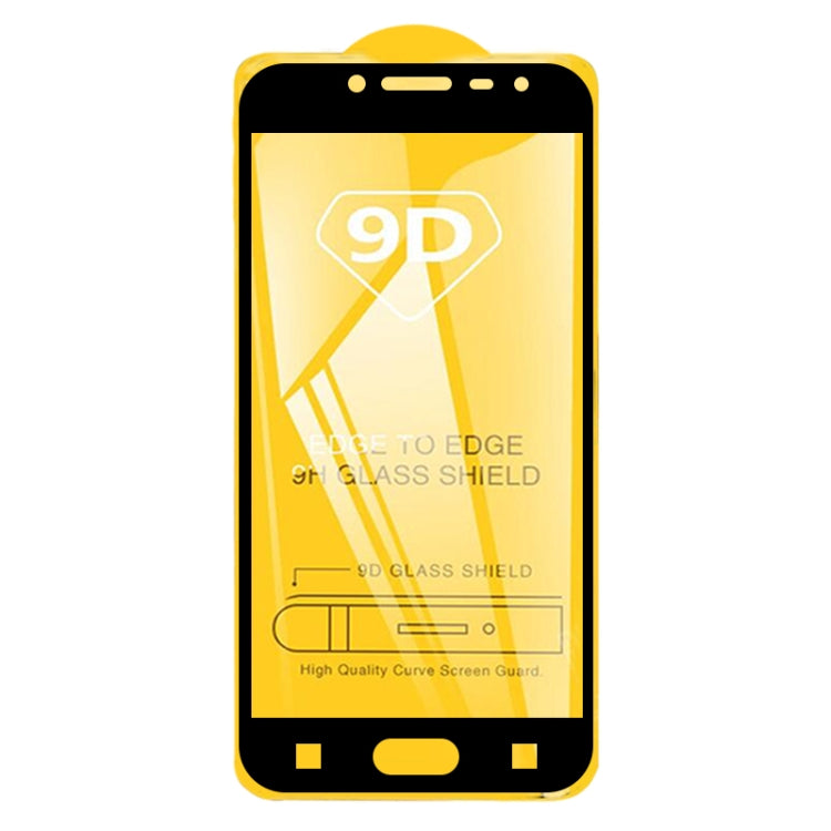 25 PCS 9D Full Glue Full Screen Tempered Glass Film For Galaxy J2 Pro (2018)