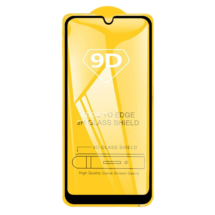 9D Full Glue Full Screen Tempered Glass Film For Huawei Y6 Pro (2019)
