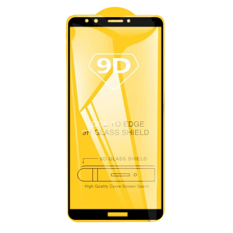 9D Full Glue Full Screen Tempered Glass Film For Huawei Nova 2 Lite / Y7 Prime (2018)