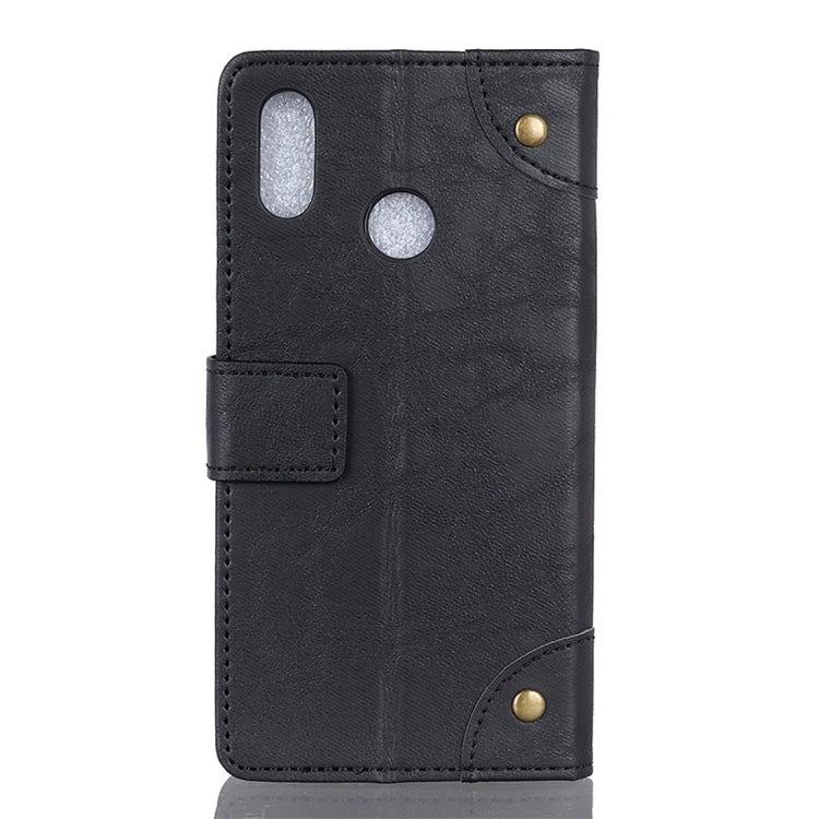 Copper Buckle Retro Crazy Horse Texture Horizontal Flip Leather Case with Holder & Card Slots & Wallet for ZTE Blade V10 Vita
