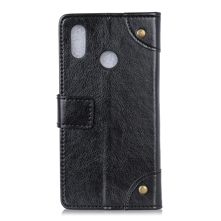 Copper Buckle Nappa Texture Horizontal Flip Leather Case with Holder & Card Slots & Wallet for ZTE Blade V10 Vita