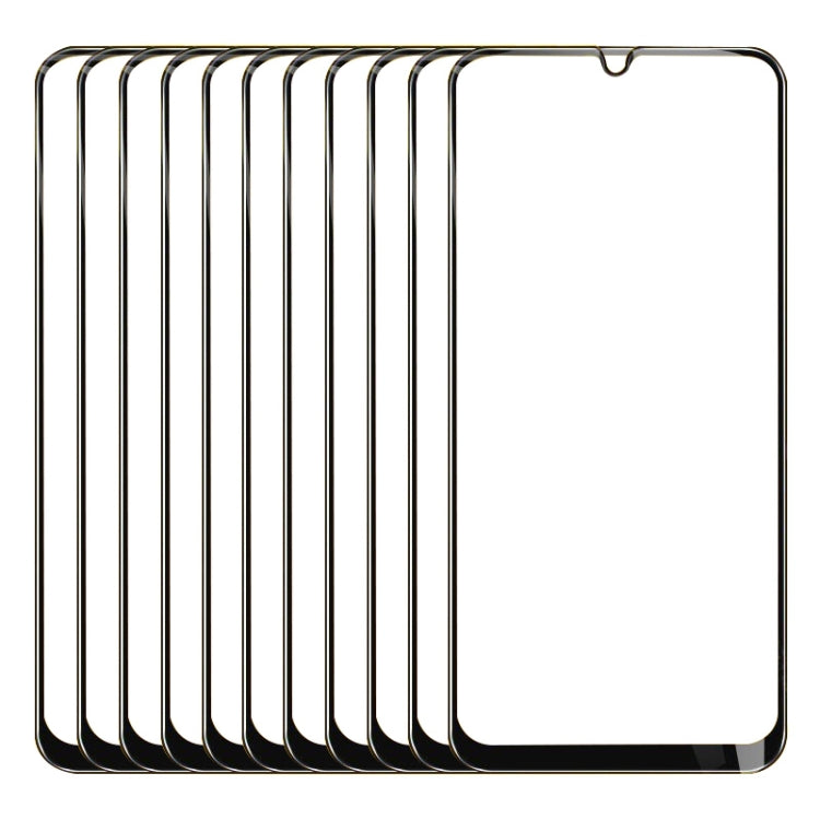 25 PCS 9D Full Glue Full Screen Tempered Glass Film For Huawei Y7 Prime (2019)
