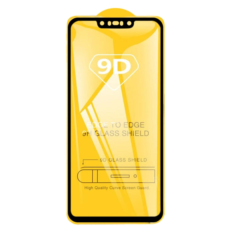 25 PCS 9D Full Glue Full Screen Tempered Glass Film For Huawei Nova 3i & 3