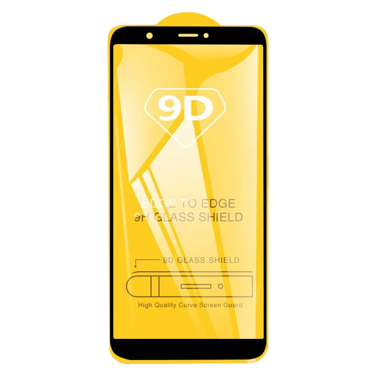 25 PCS 9D Full Glue Full Screen Tempered Glass Film For Huawei P Smart (Enjoy 7S)