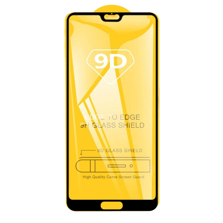 25 PCS 9D Full Glue Full Screen Tempered Glass Film For Huawei P20 Pro