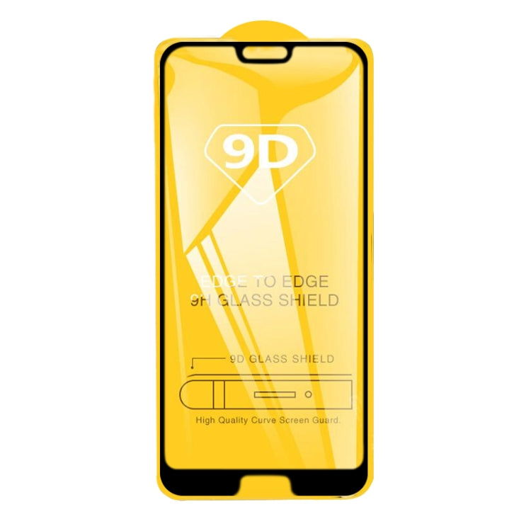 25 PCS 9D Full Glue Full Screen Tempered Glass Film For Huawei Honor 10