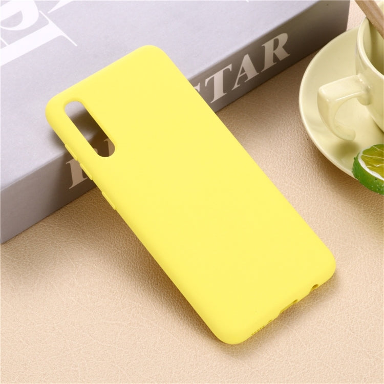 Solid Color Liquid Silicone Dropproof Full Coverage Protective Case for Galaxy A50