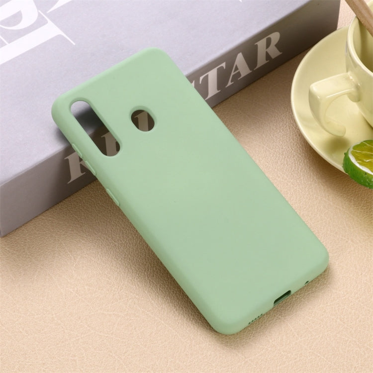 Solid Color Liquid Silicone Dropproof Full Coverage Protective Case for Galaxy A60 / M40