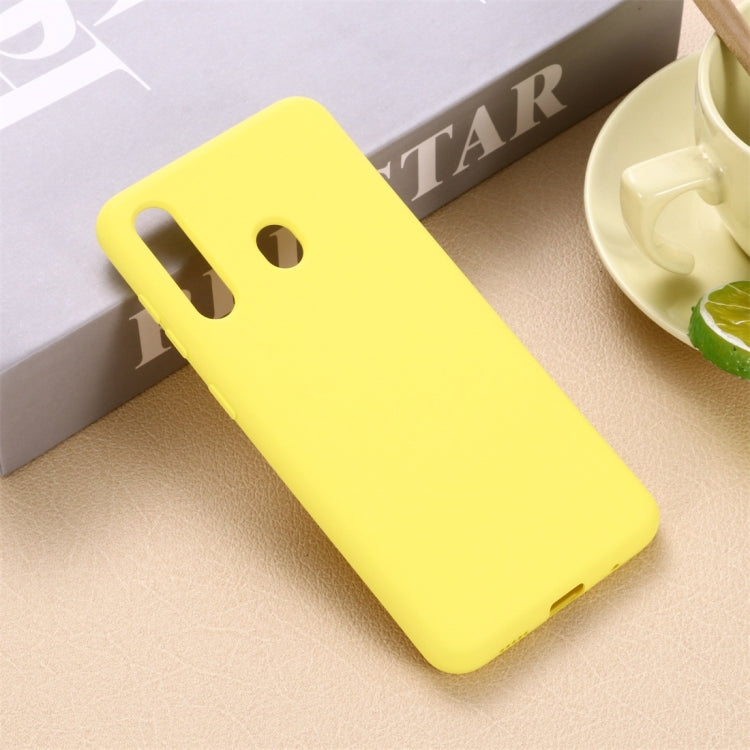 Solid Color Liquid Silicone Dropproof Full Coverage Protective Case for Galaxy A60 / M40