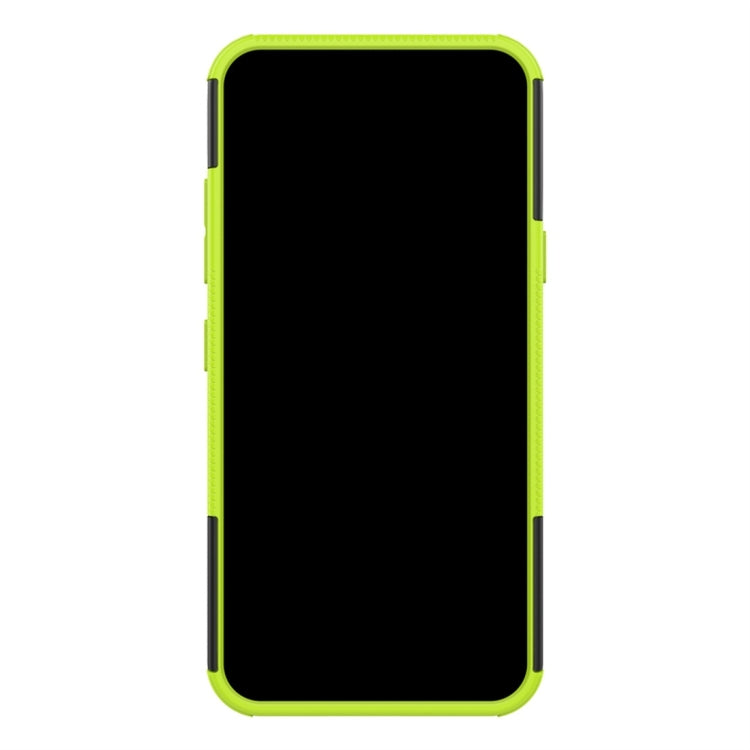 Tire Texture TPU+PC Shockproof Protective Case with Holder for LG Q60