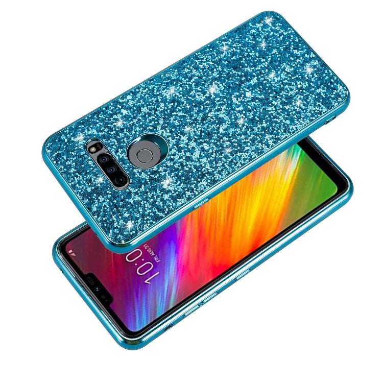 Plating Glittery Powder Shockproof TPU Case For LG G8 ThinQ