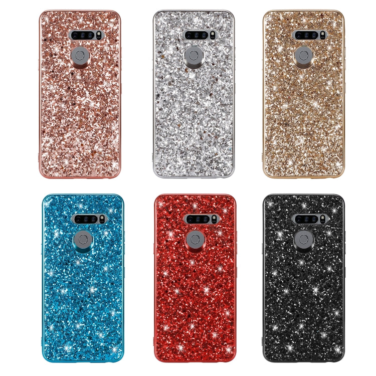 Plating Glittery Powder Shockproof TPU Case For LG G8 ThinQ