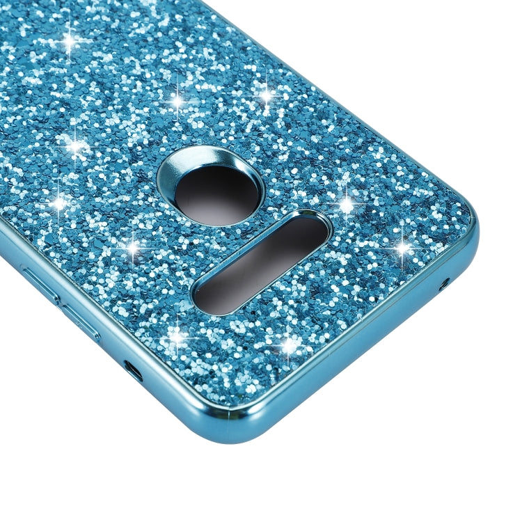 Plating Glittery Powder Shockproof TPU Case For LG G8 ThinQ